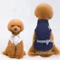 Fashionable lovable nice blank female dog dress clothes